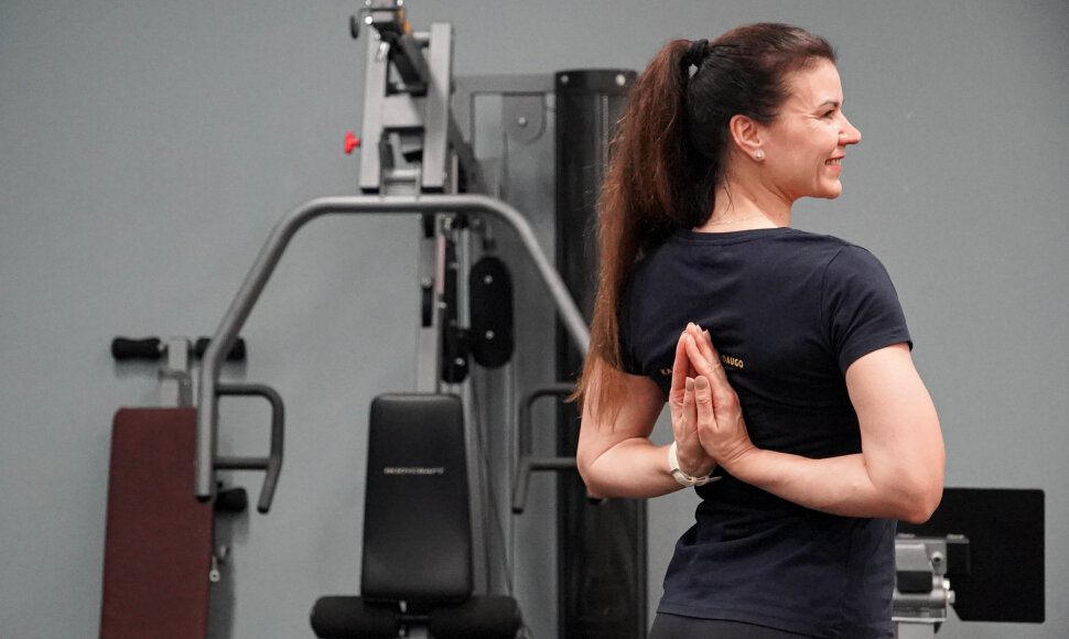 Lietuvos kūno rengybos ir fitneso čempionė Vilma Povilionienė