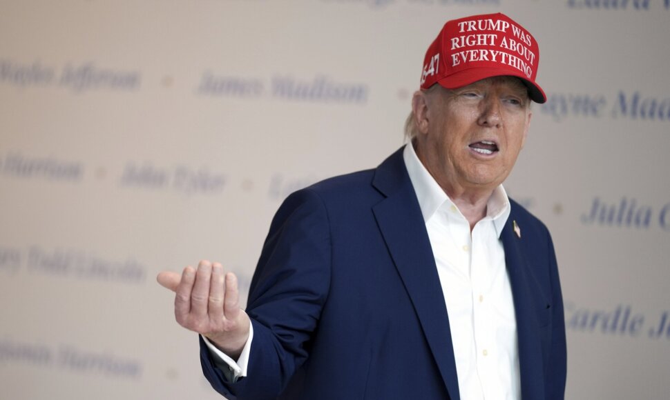  Donaldas Trumpas /  / AP
