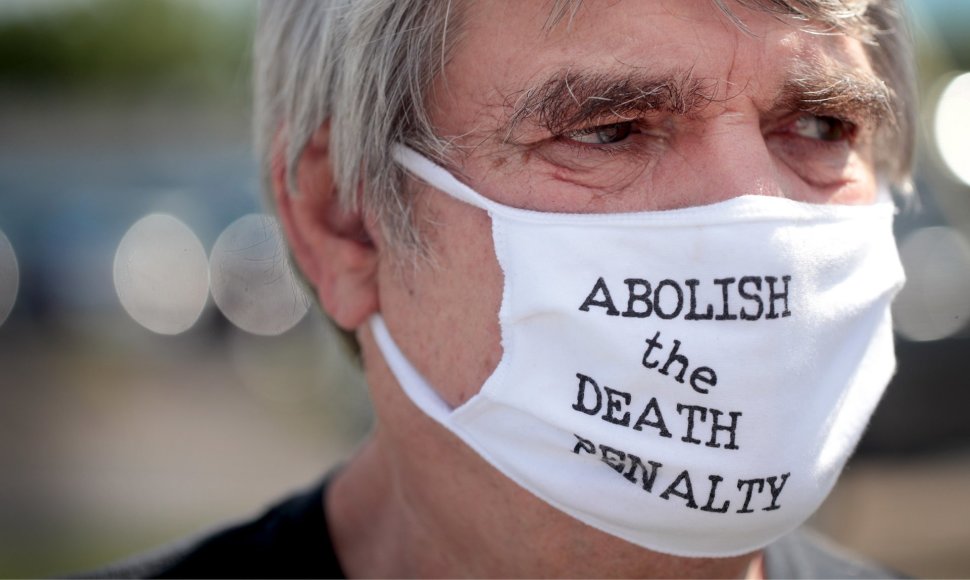 Protestas prieš mirties bausmes JAV