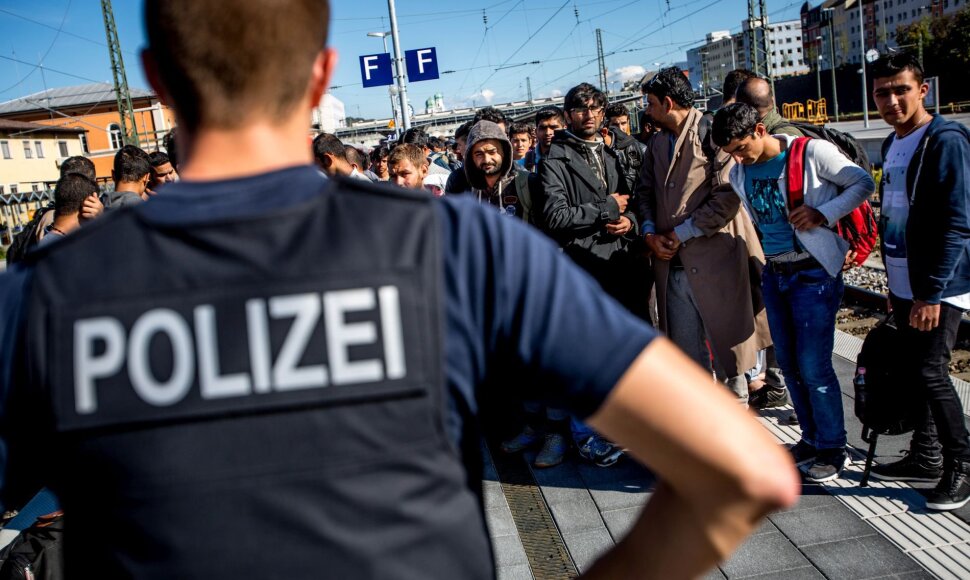 Migrantai pasiekia Vokietiją