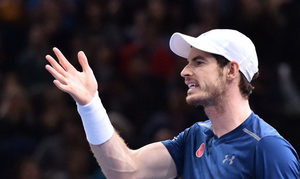 Andy Murray prieš Johną Isnerį