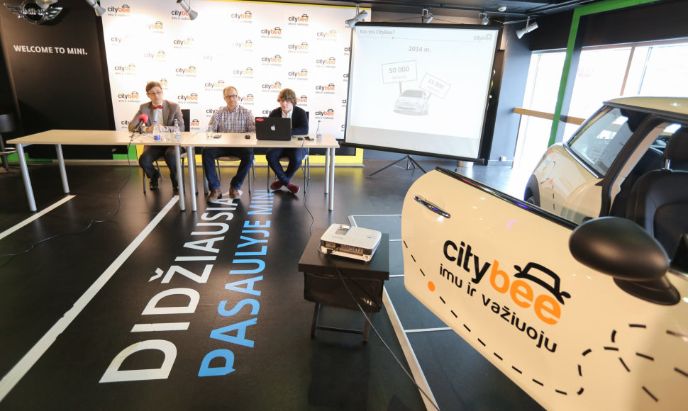 „CityBee“ spaudos konferencija