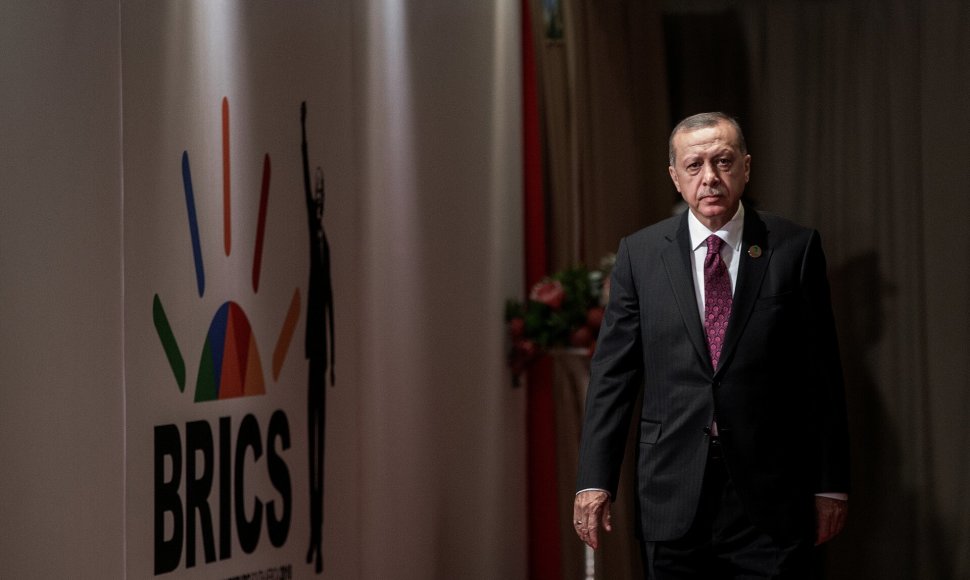 Turkijos prezidentas Recepas Tayyipas Erdoganas