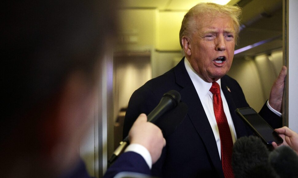 Donaldas Trumpas / ALEX WONG / Getty Images via AFP