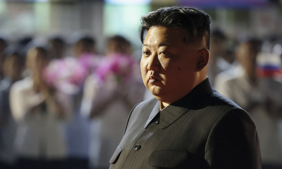 Šiaurės Korėjos lyderis Kim Jong Unas