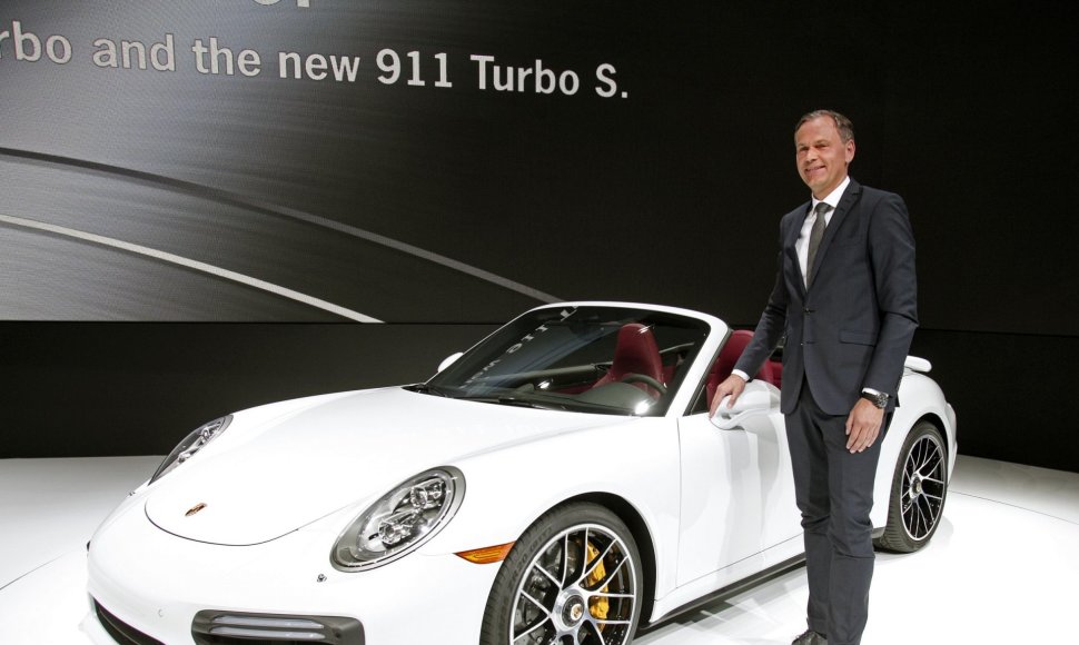 „Porsche“ vadovas Oliveris Blume'as