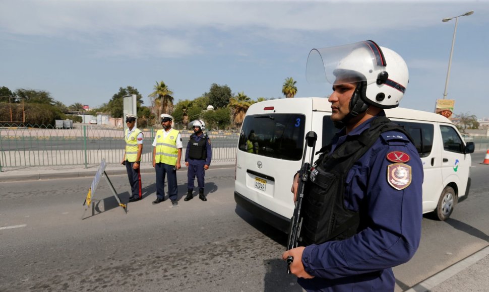 Policijos pareigūnas Bahreine