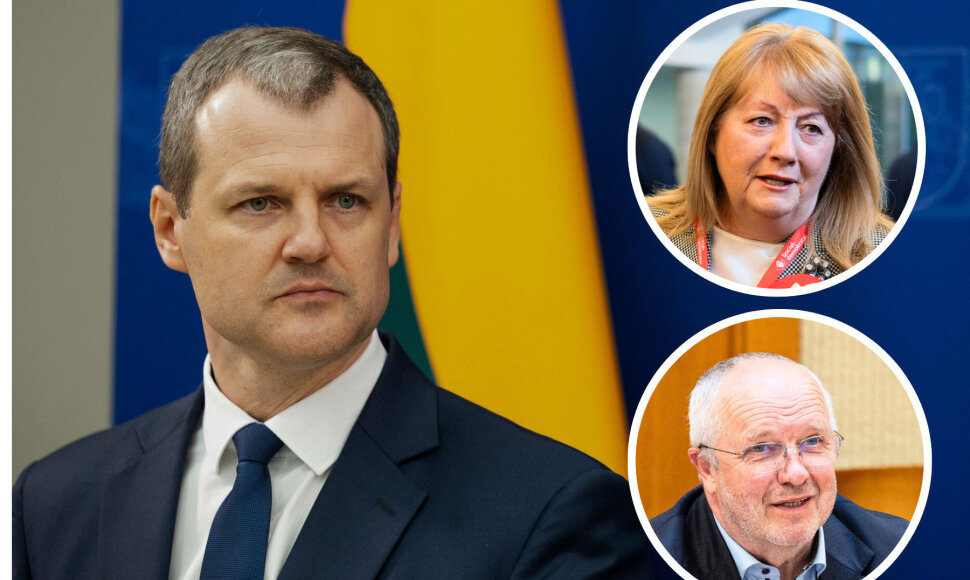 Paluckas, Blinkevičiūtė ir Olekas
