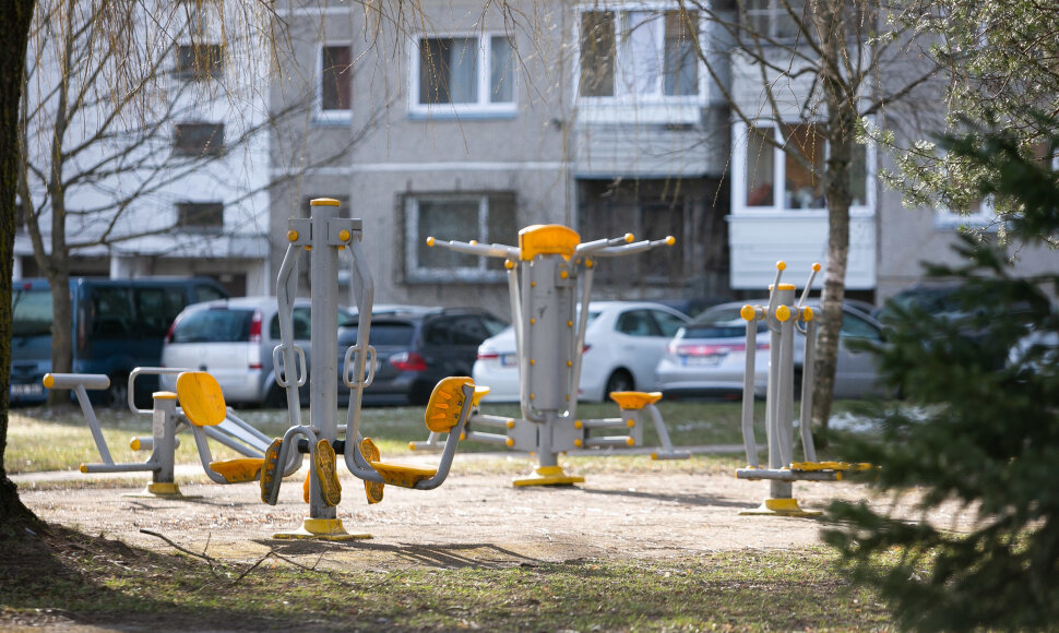 Karantinas Vilniaus gatvėse