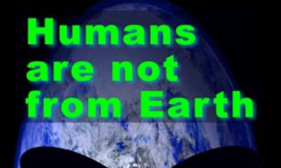 Knygos „Humans Are Not From Earth: A Scientific Evaluation of the Evidence“ viršelis