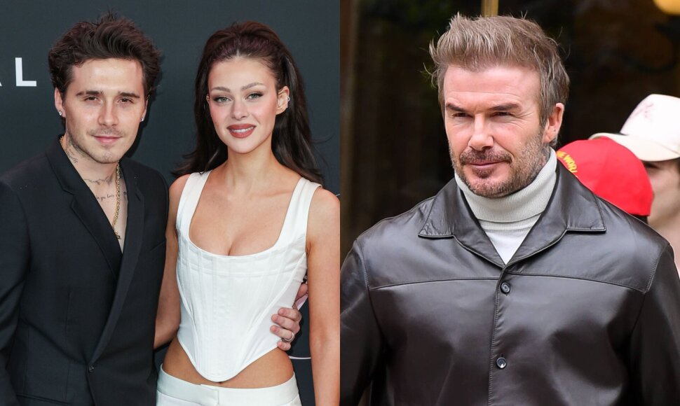 Brooklynas Beckhamas, Nicola Peltz, Davidas Beckhamas