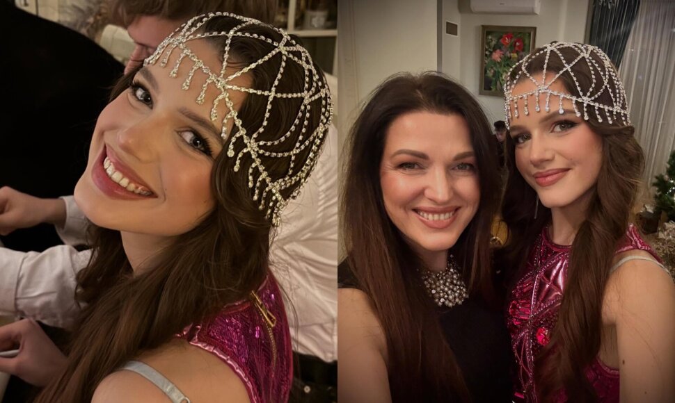 Kristina Rimienė su dukra Marija