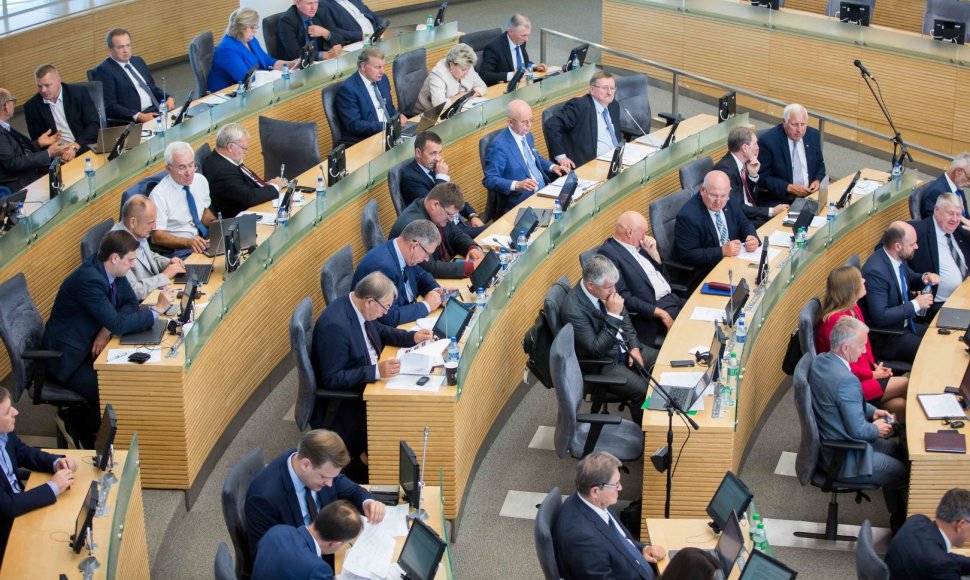 Seimo plenarinis posėdis
