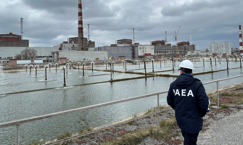 TATENA ekspertų misija lankosi Zaporožės atominėje elektrinėje