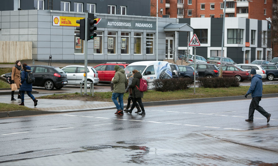 Jeruzalės ir Braškių gatvių sankirta Vilniuje