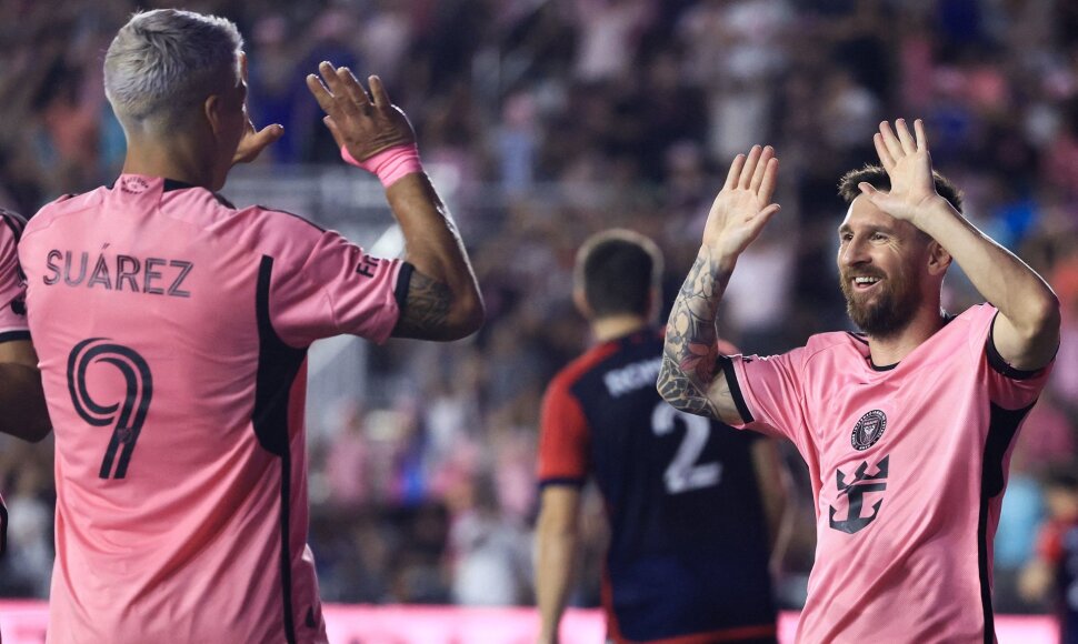 Luisas Suarezas ir Lionelis Messi