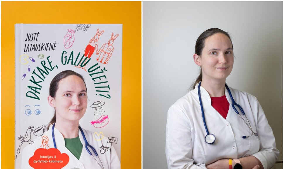 Gydytoja J.Latauskienė ir jos knyga