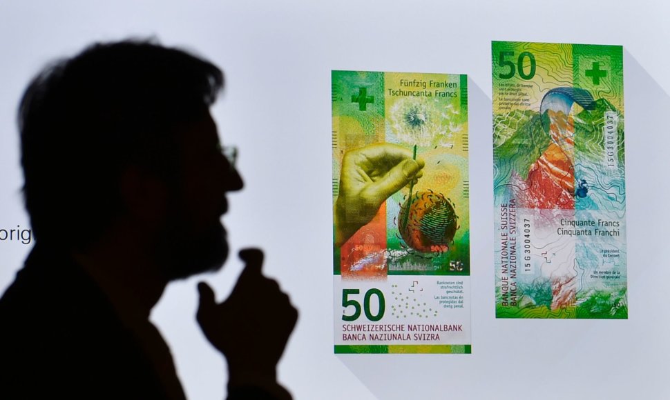 50 Šveicarijos frankų banknotas