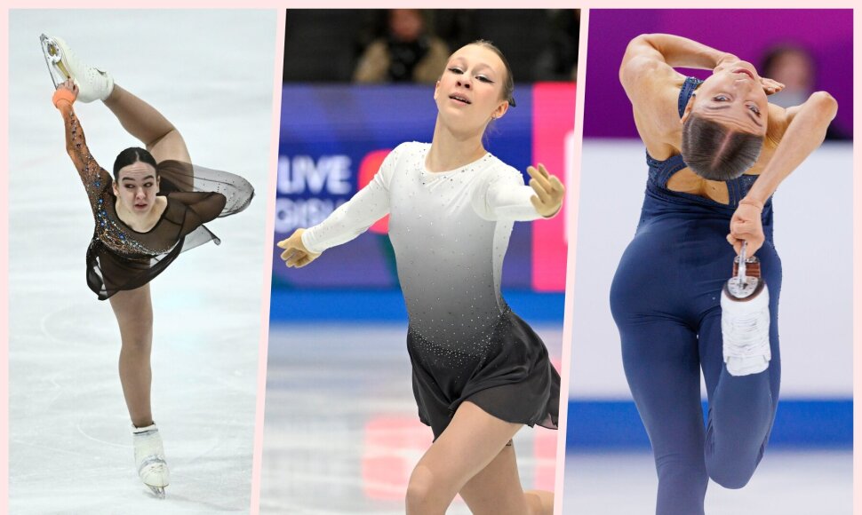 Jogailė Aglinskytė (kairėje), Meda Variakojytė (viduryje), Aleksandra Golovkina-Dolinskė