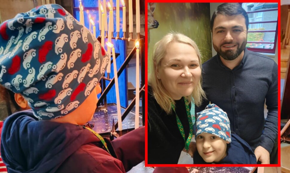 Elzė Jolanta, sūnus Rapolas Vėjas ir vertėjas, padėjęs Belgijoje