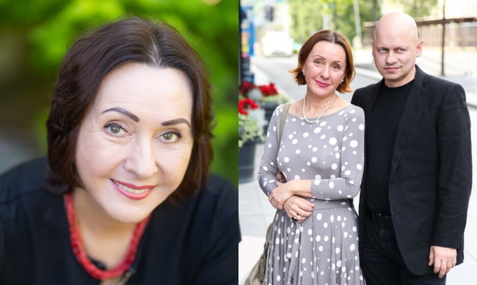Vaiva Budraitytė su vyru Gaudentu