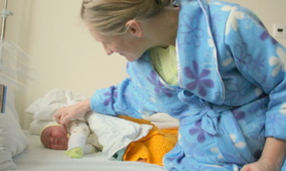 Pirmasis 2014-aisiais Taurageje gimęs berniukas svėrė 4,6 kg.