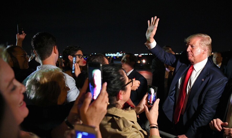 Donaldas Trumpas pradėjo perrinkimo kampaniją