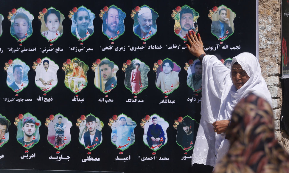 Afganistanas gedi išpuolio aukų
