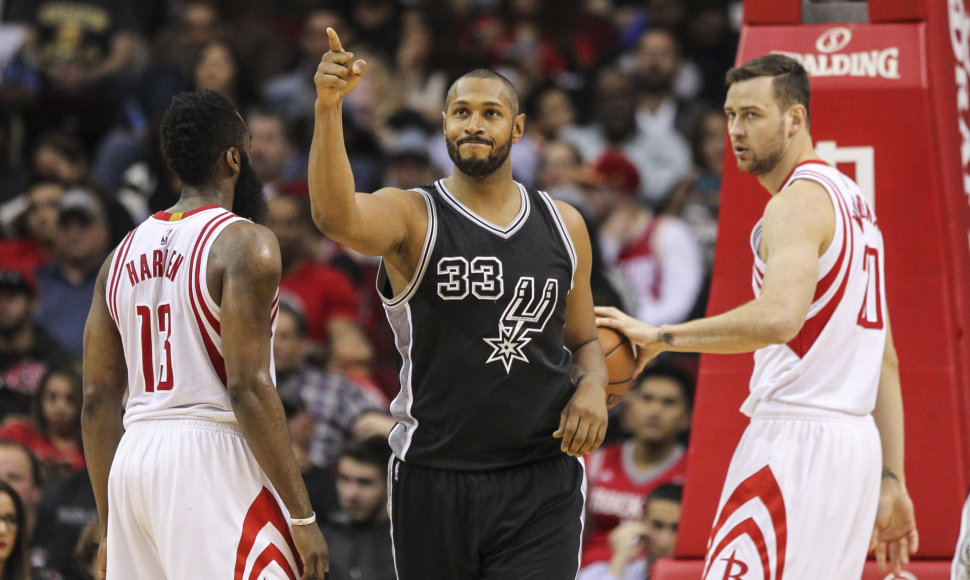 Borisas Diaw ir Donatas Motiejūnas