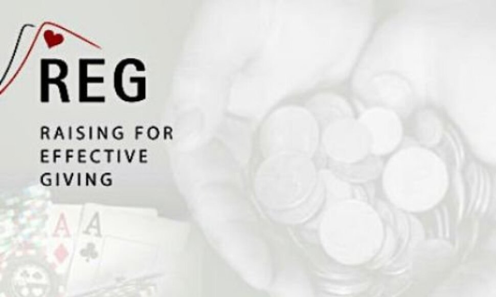 Pokerio žaidėjų įkurta labdaros organizacija "Raising for Effective Giving" (REG)