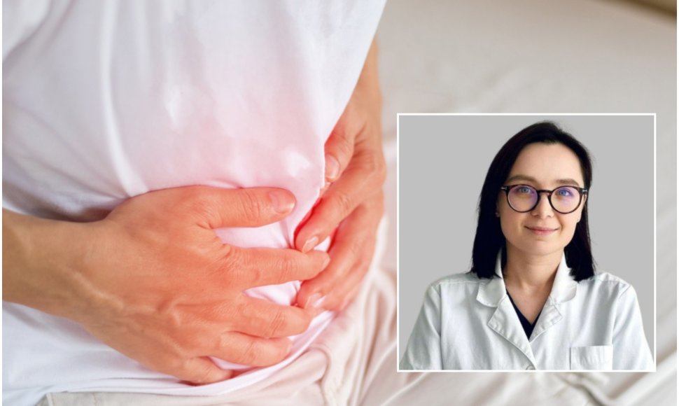 Dirgliosios žarnos sindromas . Gydytoja gastroenterologė Gabrielė Milaknytė