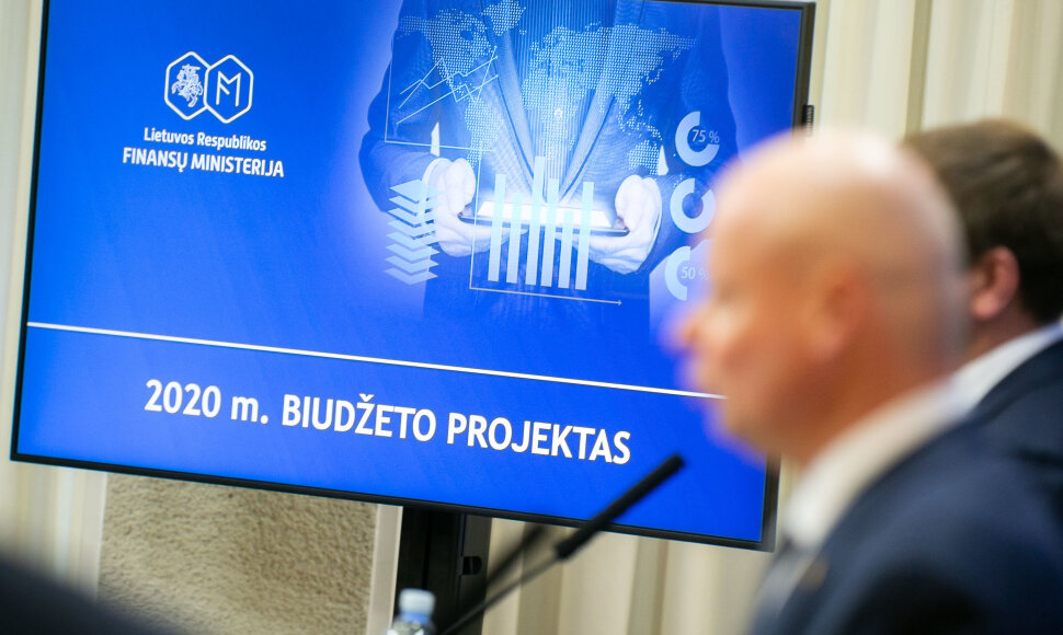 Vyriausybėje pristatytas kitų metų valstybės biudžeto projektas