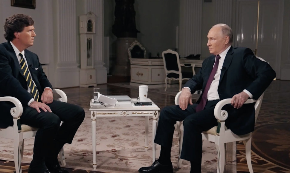 Vladimiro Putino interviu Tuckeriui Carlsonui