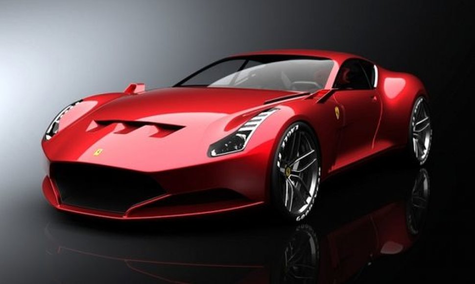 „Ferrari 612 GTO“ eskizas