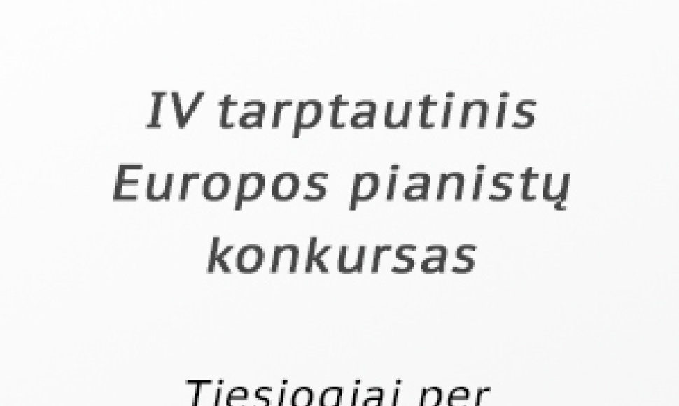 Europos pianistų konkursas