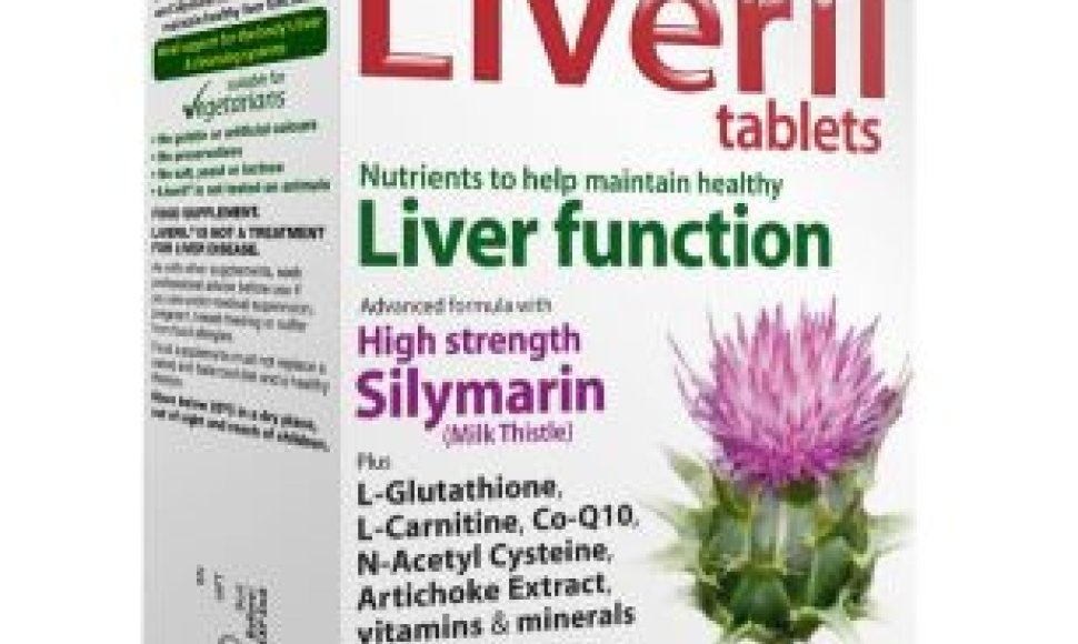 „Liveril“ patogu vartoti – pakanka 1–2 tablečių per dieną, papildomai nereikia multivitaminų papildų.