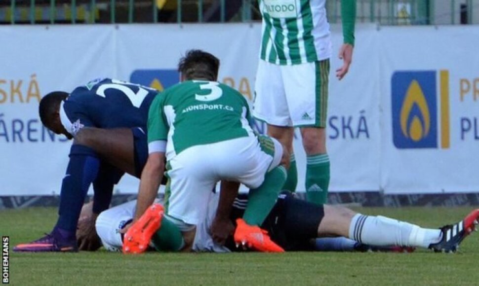 Francis Kone išgelbėjo varžovų vartininką