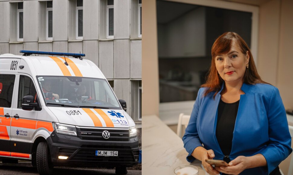  Lietuvos Greitosios medicinos pagalbos darbuotojų profesinės sąjungos pirmininkė Jolanta Keburienė