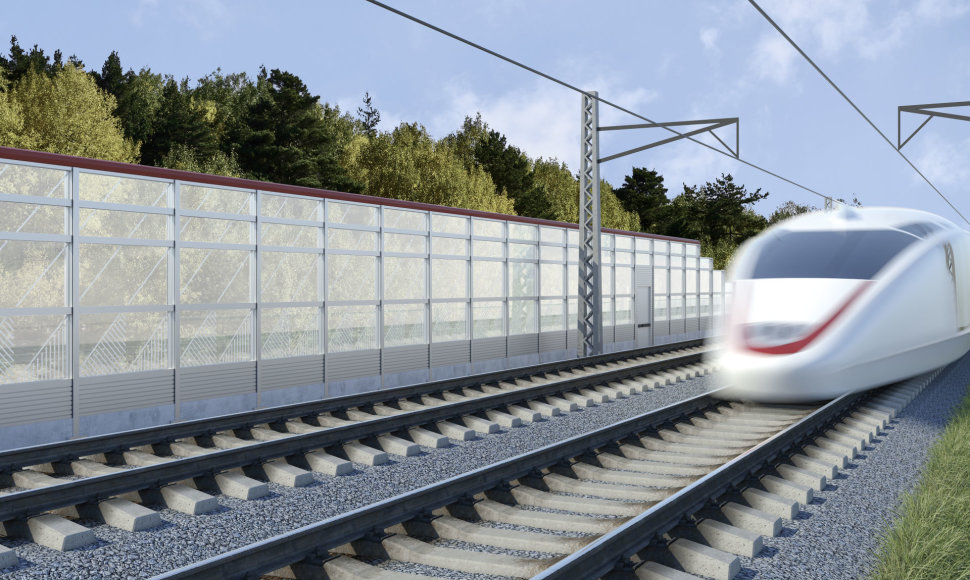 Paskelbti „Rail Baltica“ infrastruktūros elementų eskizai