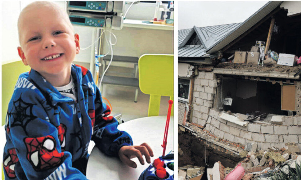 Šeimą užgriuvo nelaimės: keturmečio Rojaus diagnozė, smegduobė po senelių namais.