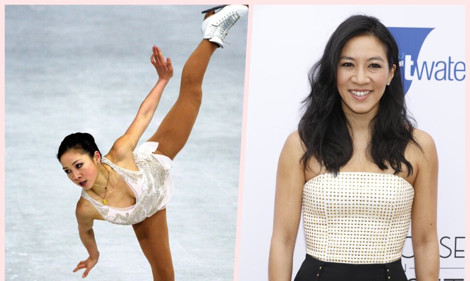 Michelle Kwan yra pasiekusi daug kaip čiuožėja, o paskui dirbo diplomate.