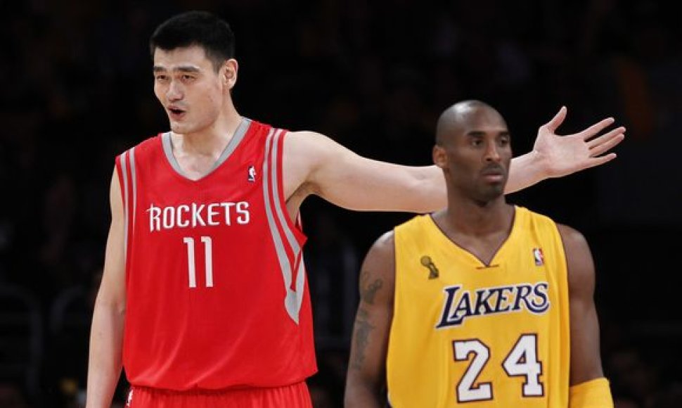 Yao Mingas ir Kobe Bryantas