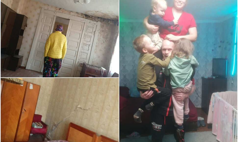 Daugiavaikei šeimai iš Šilutės rajono – grėsmė atsidurti gatvėje