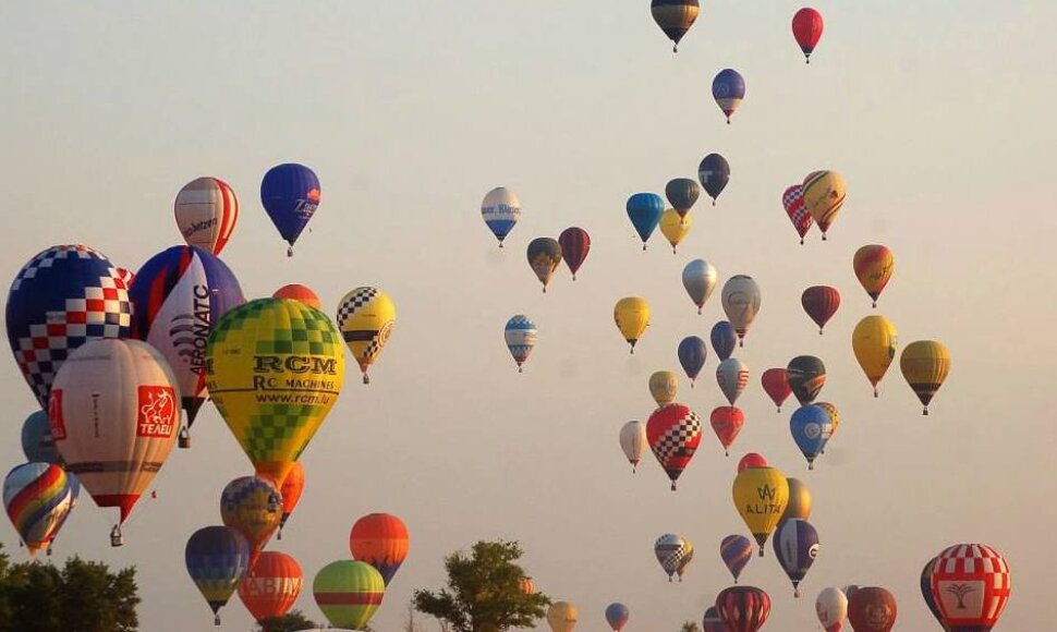 Oro balionai 