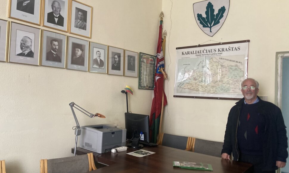 Mažosios Lietuvos reikalų tarybos Klaipėdos skyriaus vadovas Algimantas Švanys