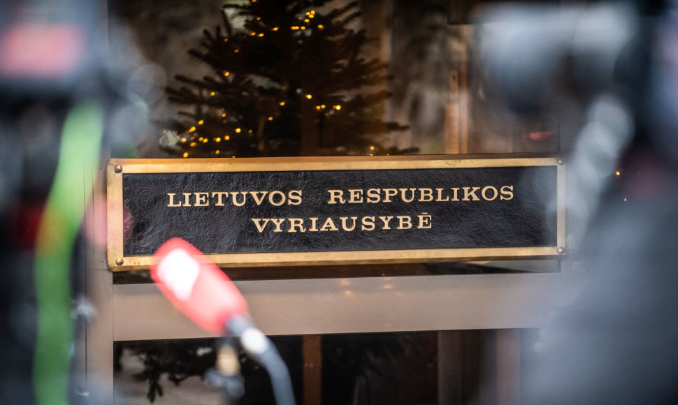 Ministrų susitikimas Lietuvos Respublikos Vyriausybėje