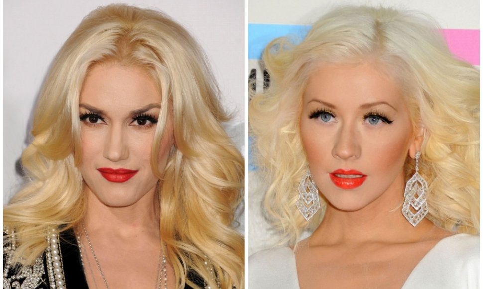 Gwen Stefani ir Christina Aguilera