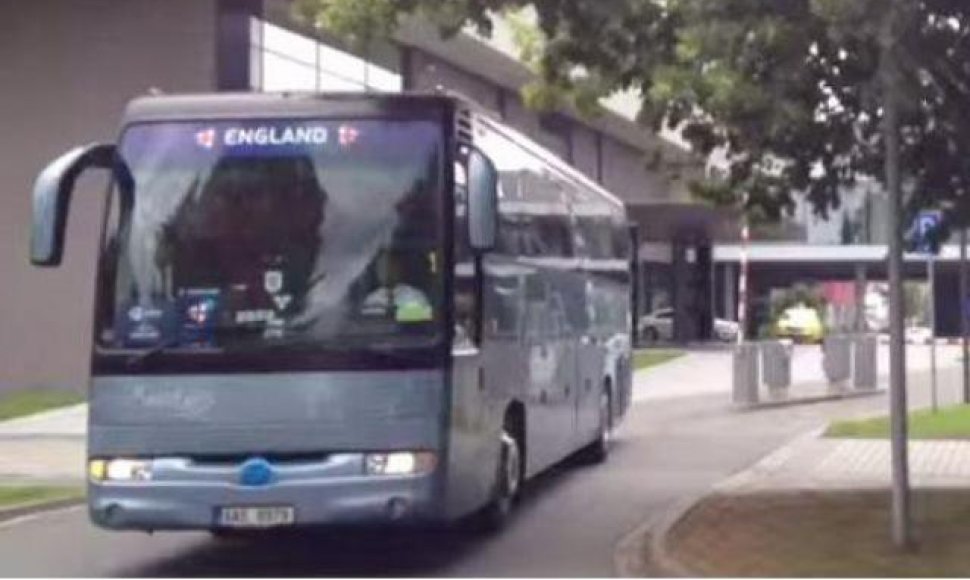 Anglijos rinktinės autobusas
