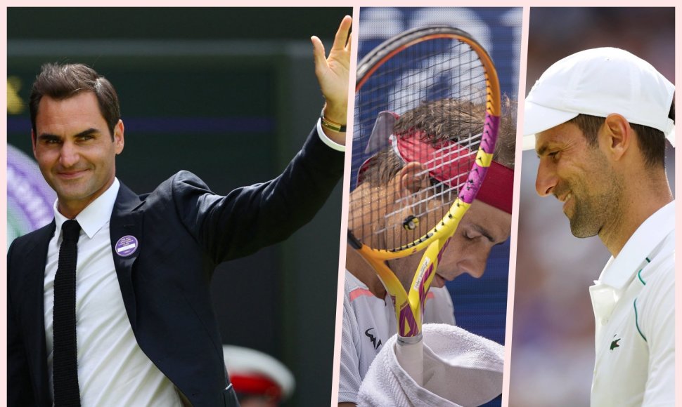 Roger Federeris pasitraukė pirmasis iš Didžiojo Trejeto. Rafaelis Nadalis ir Novakas Džokovičius dar tęs karjeras.