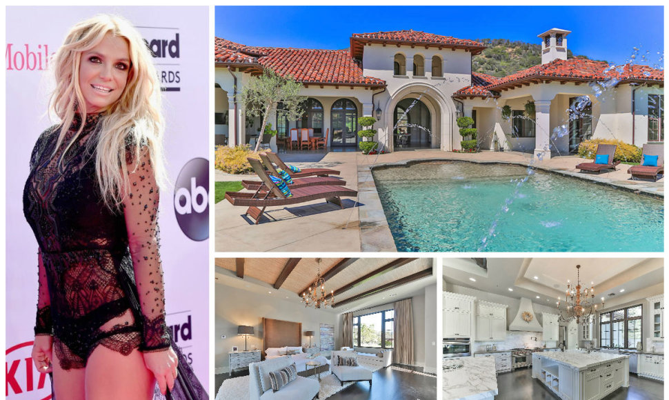 Britney Spears už 9 mln. JAV dolerių parduoda vilą Kalifornijoje